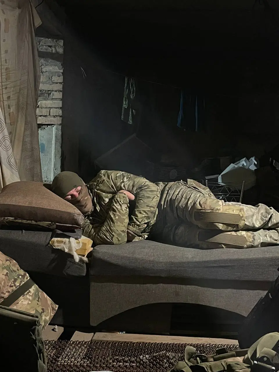 На передышке между боевыми задачами